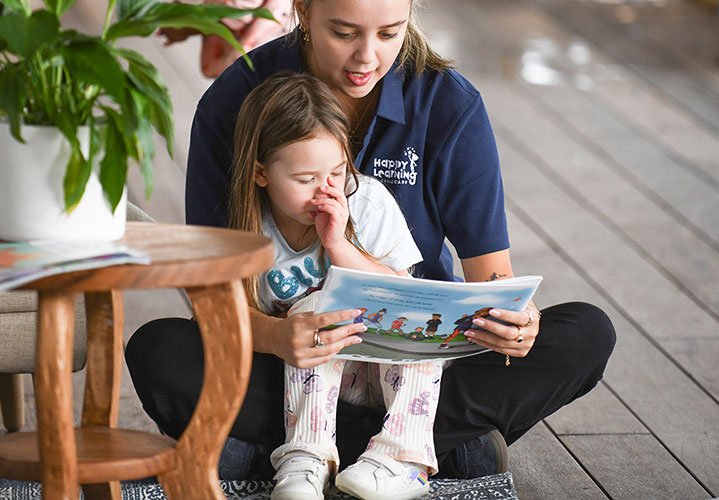 Happy Learning childcare curriculum for babies